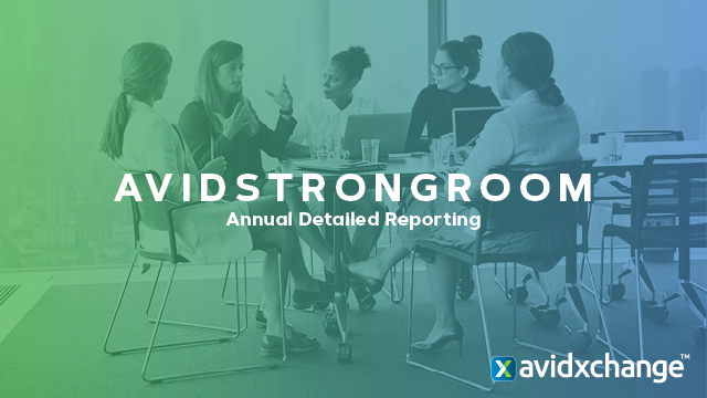 AvidStrongroom Annual Detailed Reporting